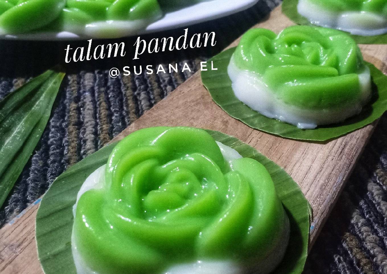 Kue Talam pandan