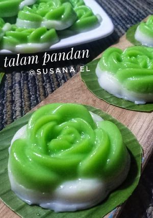 Foto resep Kue Talam pandan