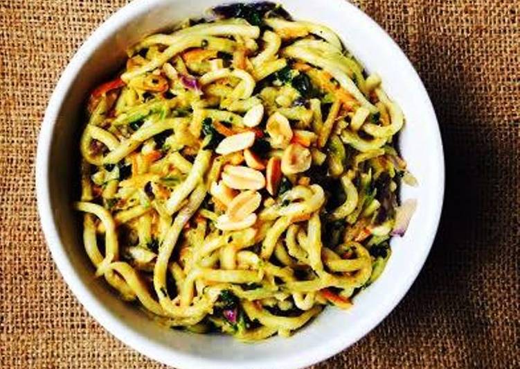 Dinner Ideas Peanut Coconut Noodles