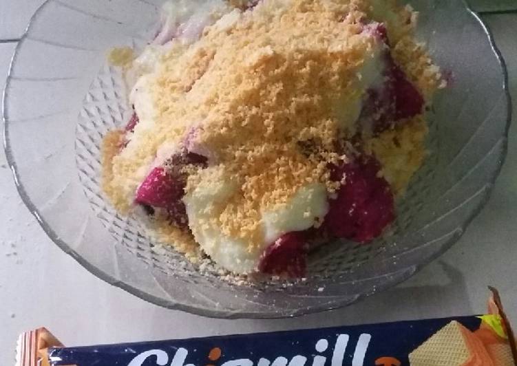 Salad buah super irittttt