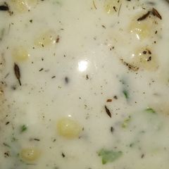 A picture of Boondi raita.