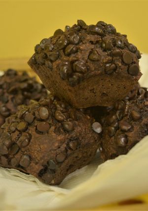 A picture of Chocolate muffins.