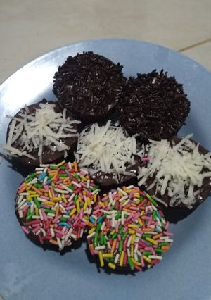 Foto resep Brownis kukus mini
