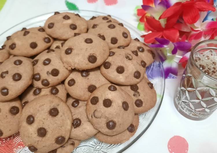 Galletas con chips chocolate/chocolate chips cookies 😋😋