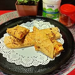 A picture of Peri Peri Mayo Vegetable Wrap.