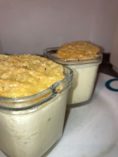 Une photo de Crème brûlée au parmesan