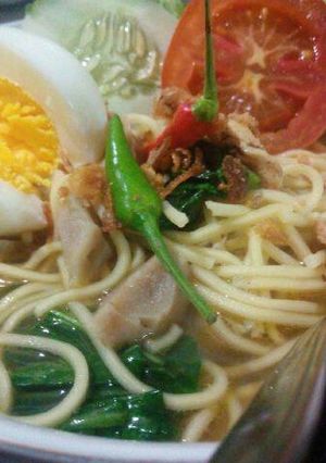 Foto resep Mie kuah jawa