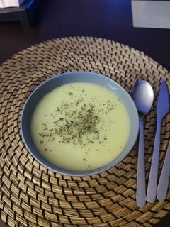 Una foto de Crema de Calabacín con Thermomix