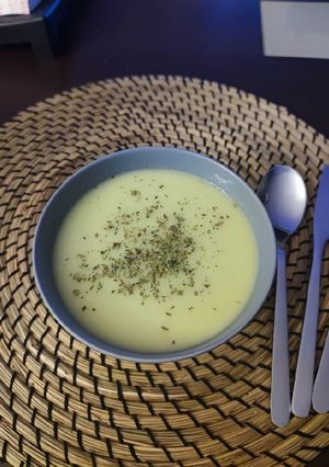 Una foto de Crema de Calabacín con Thermomix