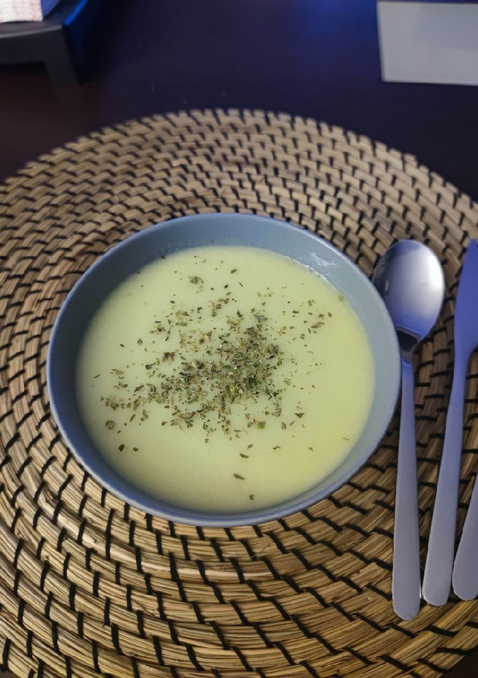 Una foto de Crema de Calabacín con Thermomix