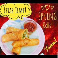 Chicken spring Roll! A picture of Chicken spring Roll!.