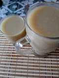 Quaker con plátanos licuado