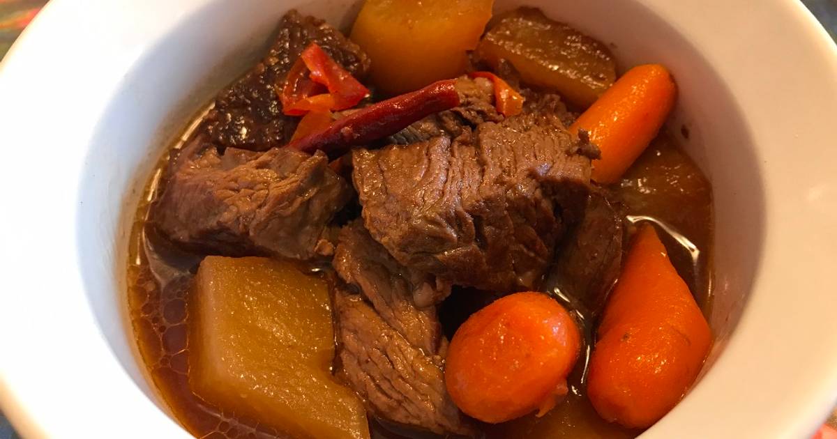 Chinese Spicy Beef Stew