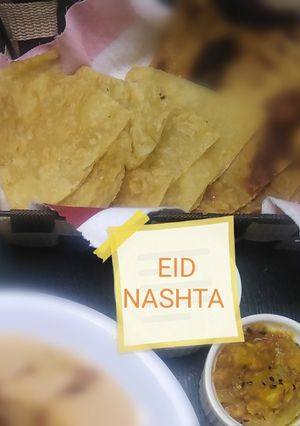 A picture of EID NASHTA 💖.