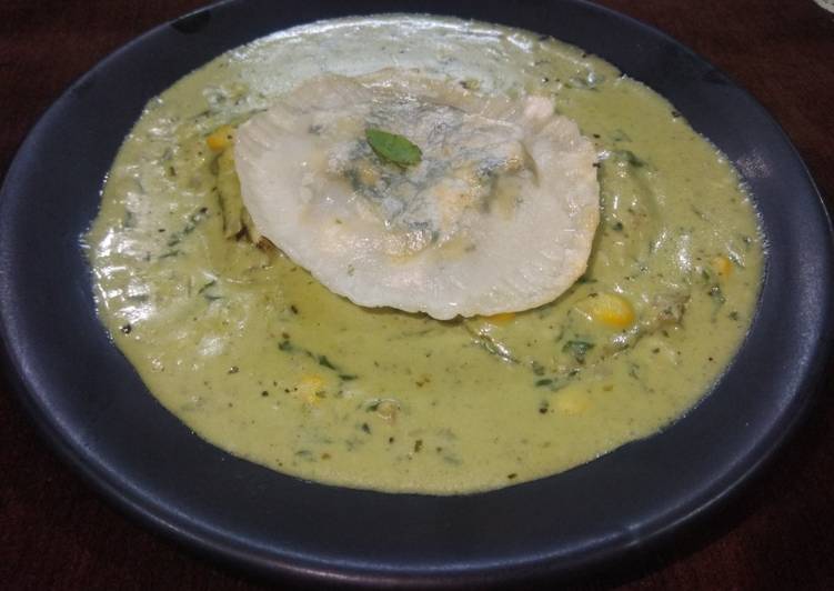 Recipe of Tasty Ravioli in pesto sauce