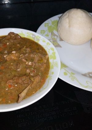 Tuwon semo miyar danyar kubewa ainihin hoton girkin