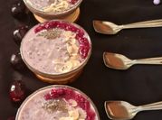 A picture of jamun fruit dessert