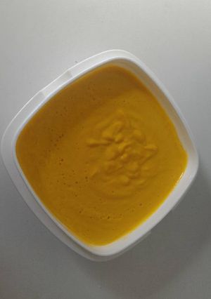 Una foto de Crema de Calabaza
