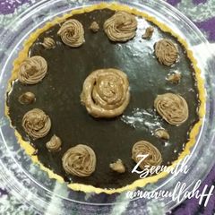 A picture of No Bake Chocolate Tart.