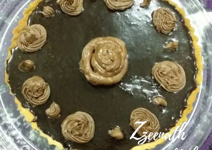 No Bake Chocolate Tart