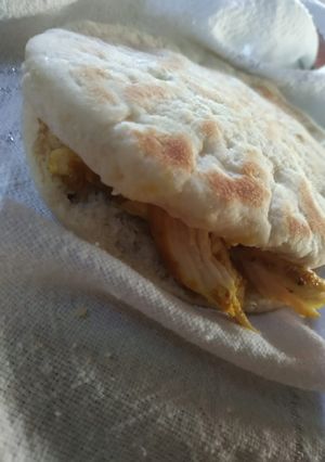 Una foto de Kebab de pollo