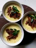 Takjil #6 Chawan Mushi topping rendang