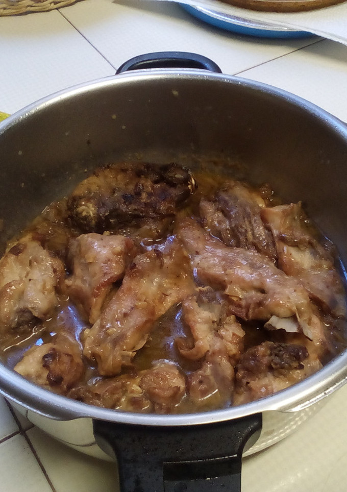 Una foto de Conejo en salsa