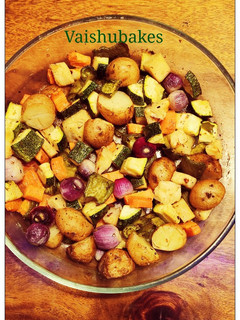 A picture of Italian Grilled Winter Vegetables.