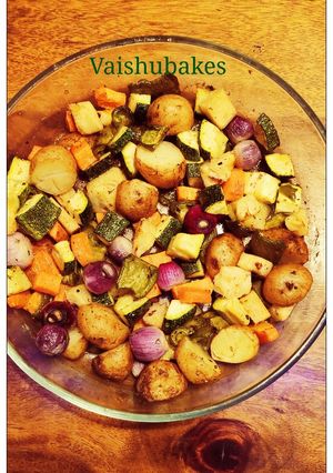 A picture of Italian Grilled Winter Vegetables.
