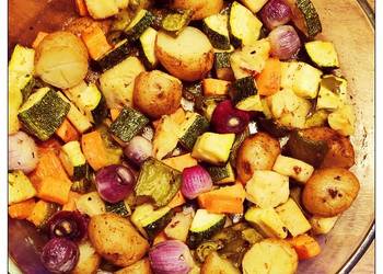 Ready to Serve Grilled Winter Vegetables Italian Style Delicious Nutritious