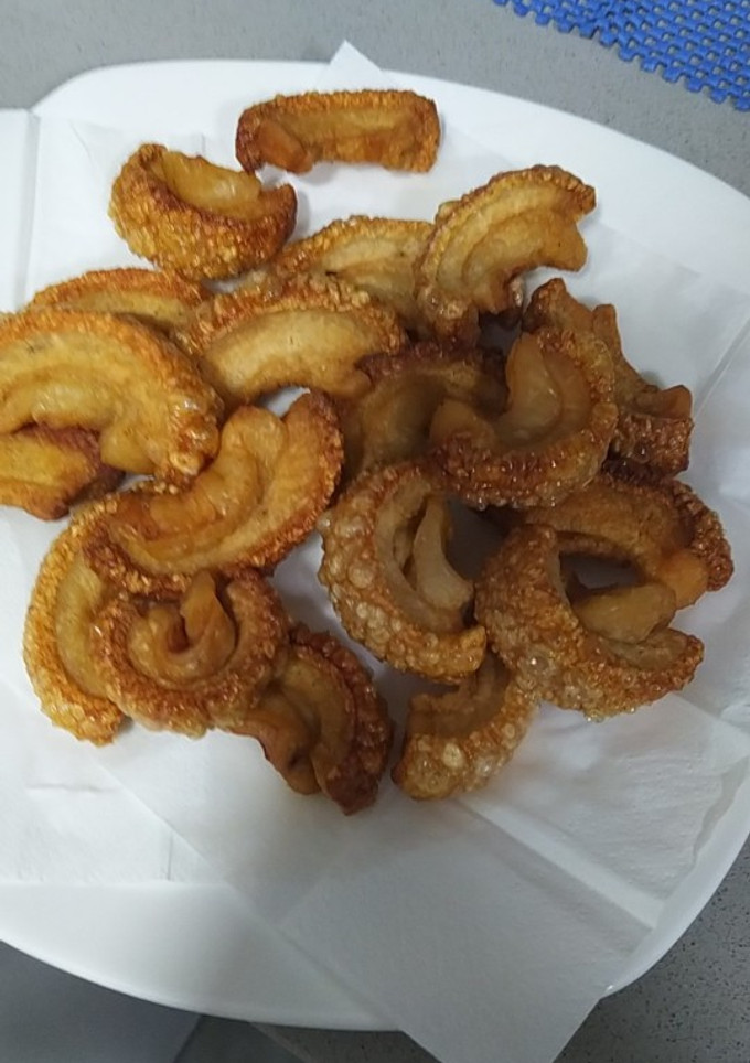 Una foto de Cortezas de cerdo fritas