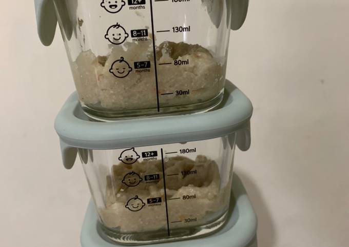 68. Bubur ayam mentega MPASI 6m+