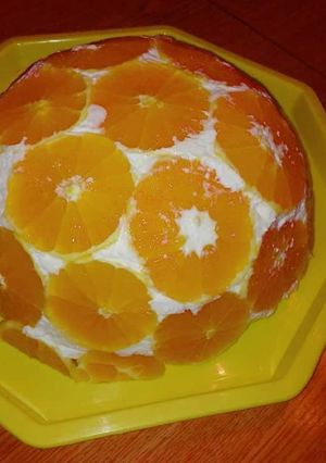 Narancsos túrótorta🍊 recept fotója