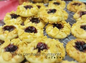 Foto resep Honey Corn Flakes Thumbprint