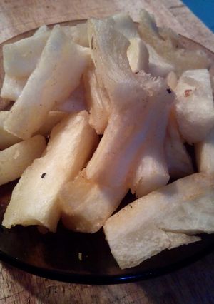 Foto resep Singkong goreng garam