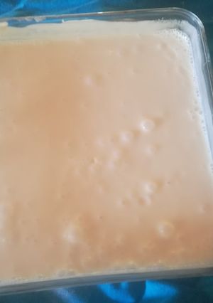 Una foto de Gelatina de yogurt de piña coco