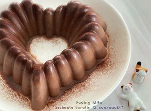 Gambar Puding Milo