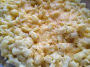 Une photo de spaetzle au fromage