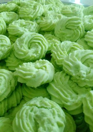 Foto resep Sagu keju krenyes part 2 (ijo...ijo...)