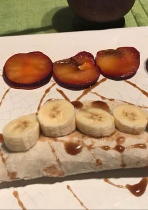 Una foto de Masa de tacos con 4 ingredientes, relleno dulce