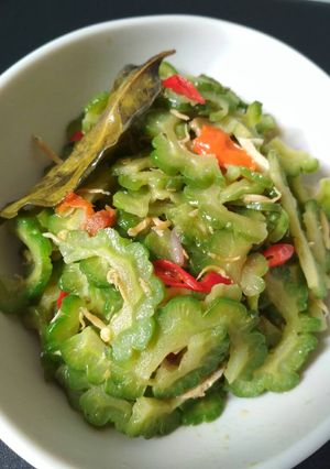 Foto resep Tumis Pare teri medan