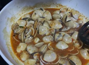 Foto resep 1.Kerang saus padang