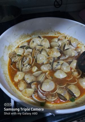 Foto resep 1.Kerang saus padang