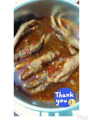 Foto resep Ceker setan endes