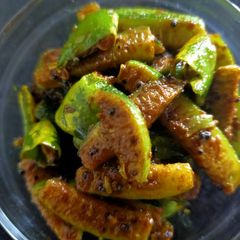 A picture of Ivy Gourd Subzi.