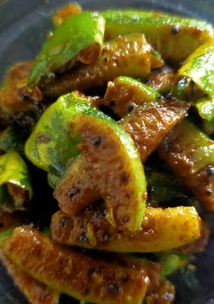 A picture of Ivy Gourd Subzi.