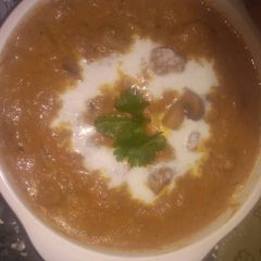 A picture of Mushroom do pyaza.