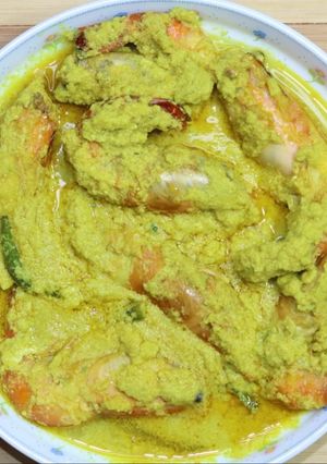চিংড়ি ভাপা (chingri bhapa recipe in Bengali) রেসিপির প্রধান ছবি