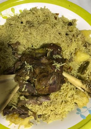 صورة لوصفة قبولي اللحم العماني
