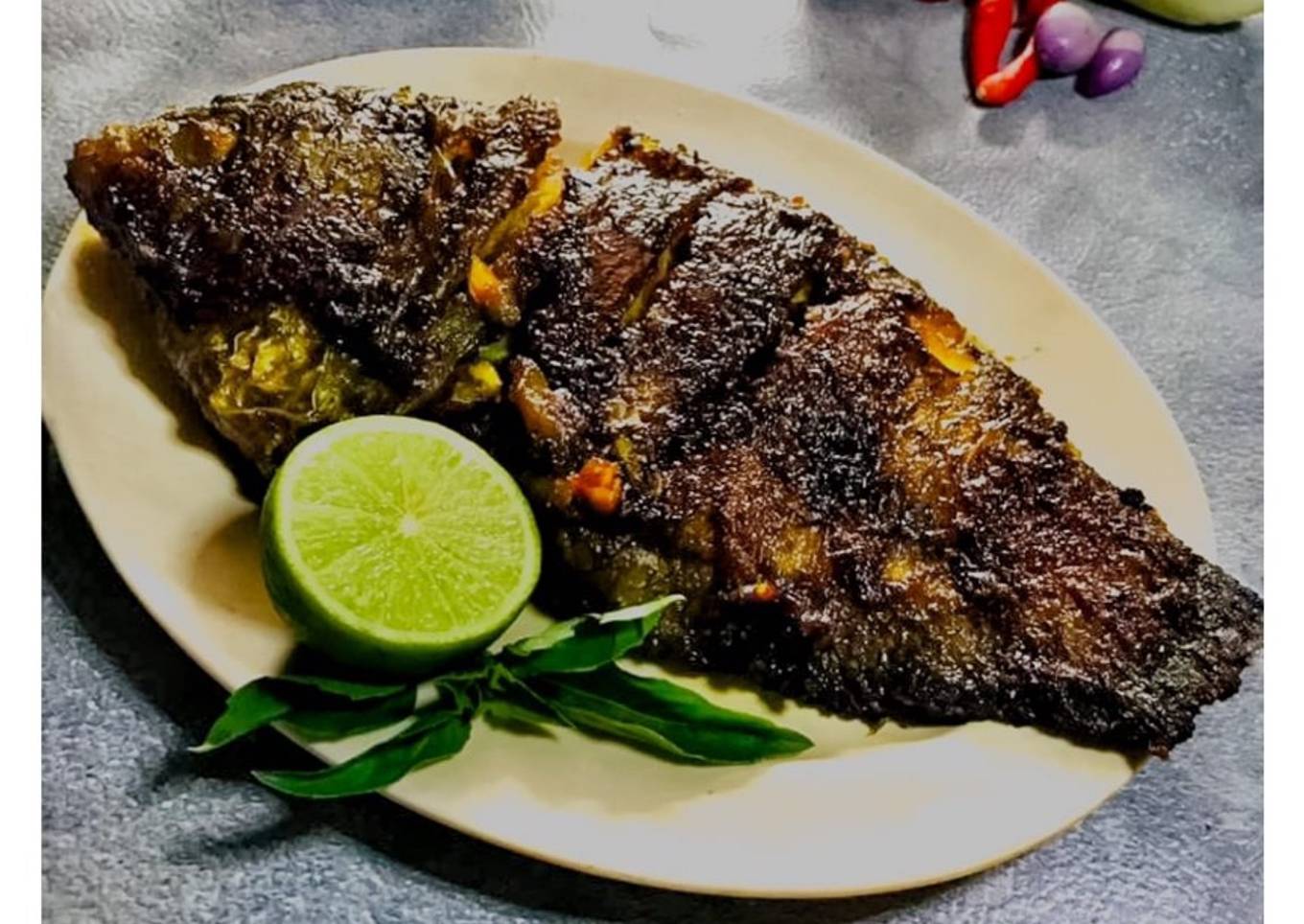 Ikan Gurame bakar kecap